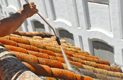 Nettoyage de toitures - Buysscheure